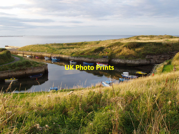 Photo 6"x4" Seaton Sluice Harbour Seaton Sluice c2009