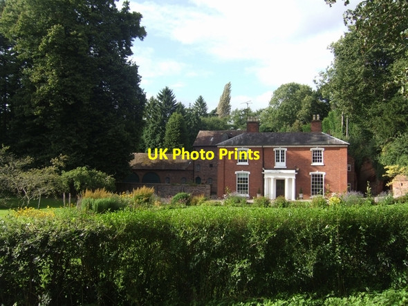 Photo 6"x4" Mill House at Evelith Mill viewed from the Monarch's Way Kemberton c2009