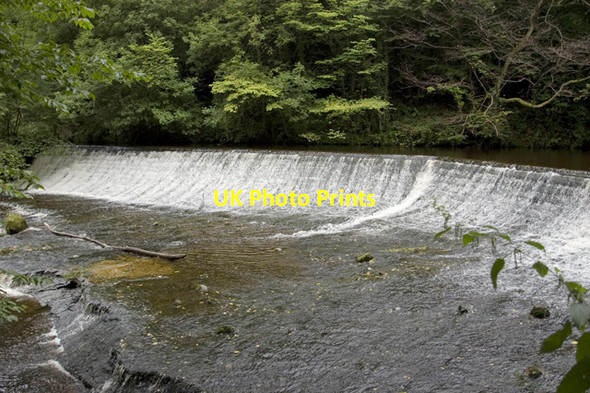 Photo 6"x4" Weir Water of Leith, Colinton Dell Bonaly c2009