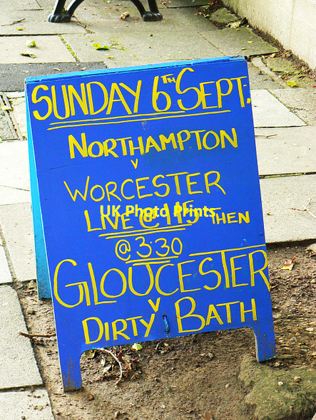 Photo 6"x4" Advertising board, Montpellier Street, Cheltenham Cheltenham c2009