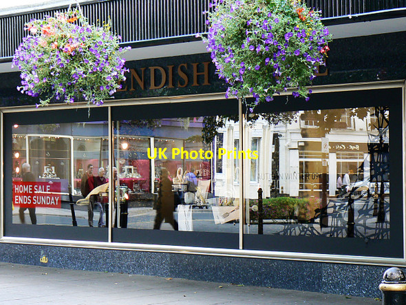 Photo 6"x4" Cavendish House window, Promenade, Cheltenham Cheltenham c2009