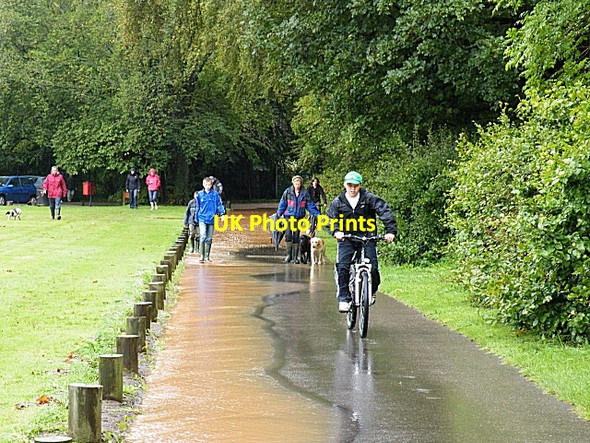 Photo 6"x4" Fochabers Floods 2009 (7) Fochabers c2009