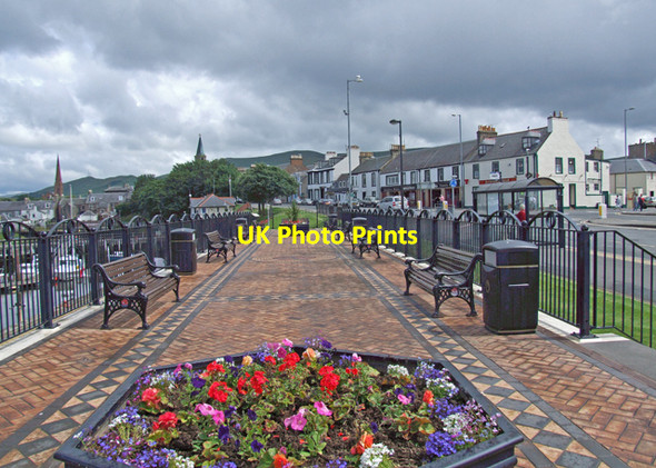 Photo 6"x4" Knockcushan Street Girvan c2009