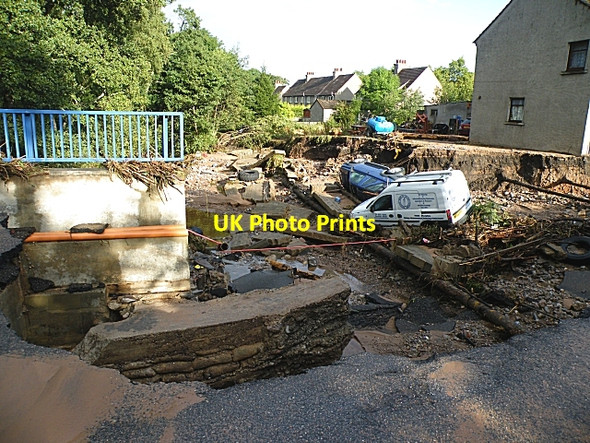 Photo 6"x4" Fochabers Floods 2009 (15) Fochabers c2009