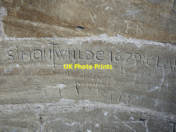 Photo 6"x4" Graffiti, St Sampson's Church, Cricklade Cricklade c2009 P1