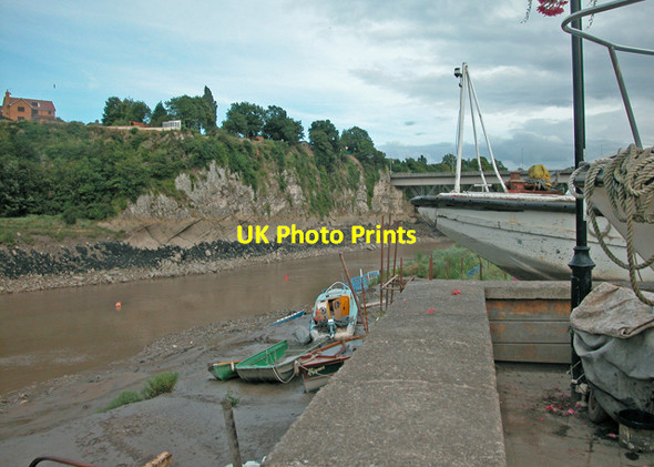 Photo 6"x4" River Wye Chepstow\/Cas-Gwent c2006