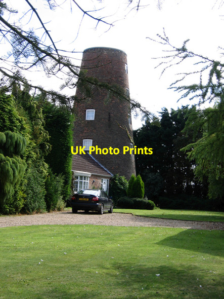 Photo 6"x4" Moulton Chapel Mill, south Lincs Moulton Chapel c2009