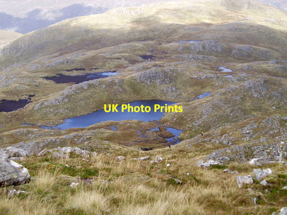 Photo 6"x4" Lochan, Creag na Saobhie Creag na Saobhie c2009
