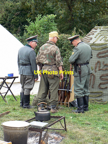 Photo 6"x4" Wartime Weekend 2009 (5), Blunsdon Station Hayes Knoll c2009