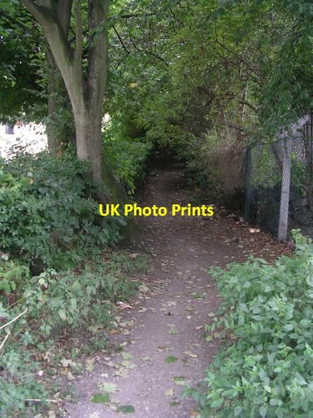 Photo 6"x4" Footpath - Wide Lane Morley\/SE2627 c2009