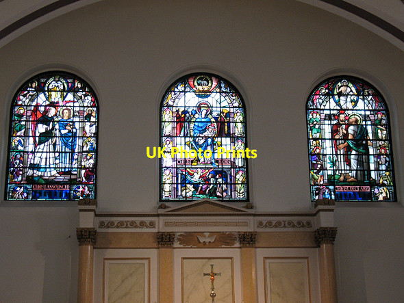 Photo 6"x4" St Peter's Walworth: east window Bermondsey c2009