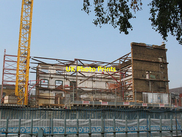 Photo 6"x4" Building behind the facade Deptford\/TQ3677 c2009