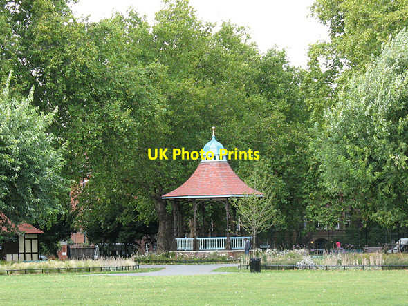 Photo 6"x4" Bandstand in Myatt's Fields Brixton\/TQ3175 c2009