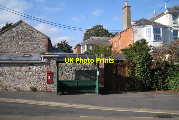 Photo 6"x4" Bus stop, Mount Pleasant Road, Dawlish Warren Dawlish c2009