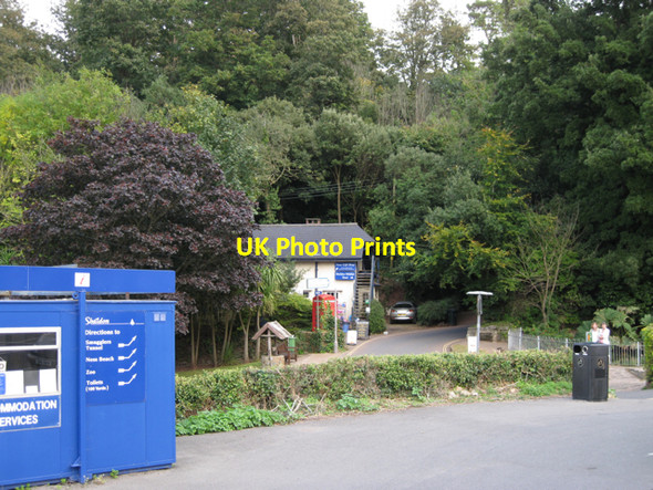 Photo 6"x4" Gift shop at the Ness, Shaldon Teignmouth c2009