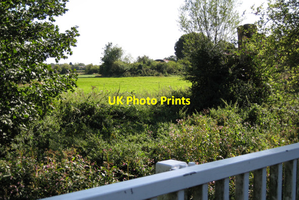 Photo 6"x4" Farmland beside the River Mole, Horley Horley\/TQ2843 c2009