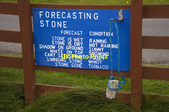 Photo 6"x4" The Forecasting Stone Borgh\/NF9181 c2009