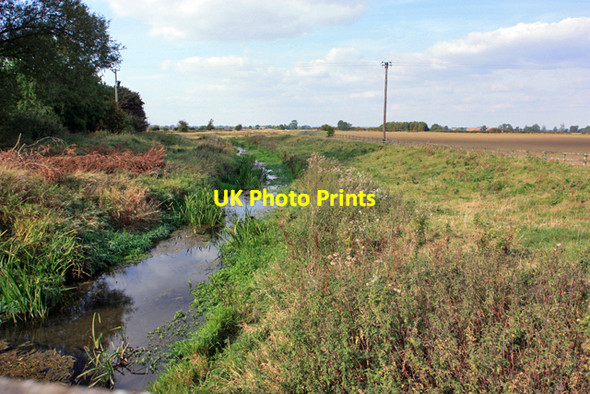 Photo 6"x4" Catchwater Drain - northwards Aike c2009
