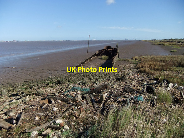 Photo 6"x4" Humber Foreshore, New Holland New Holland\/TA0823 c2009