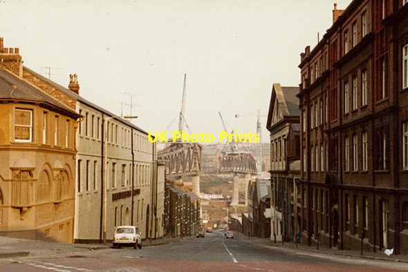 Photo 6"x4" Building the Metro bridge across the Tyne Newcastle upon Tyne c1978