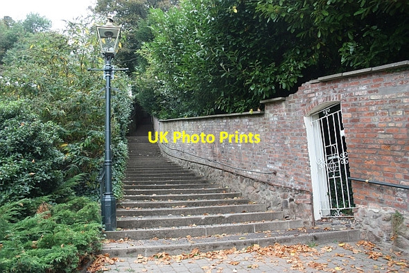 Photo 6"x4" The 99 Steps, Great Malvern Great Malvern c2009