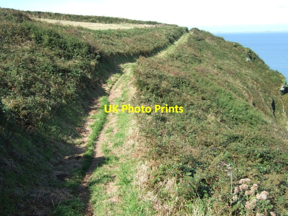 Photo 6"x4" Coast path near Holywell South Hill\/SM8311 c2009