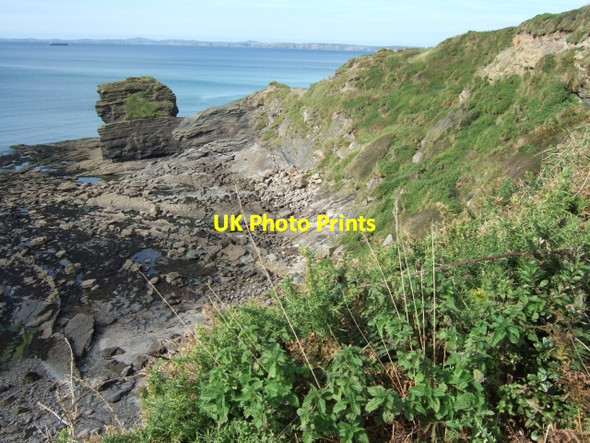 Photo 6"x4" Emmett Rock north of Broad Haven Broad Haven\/SM8613 c2009