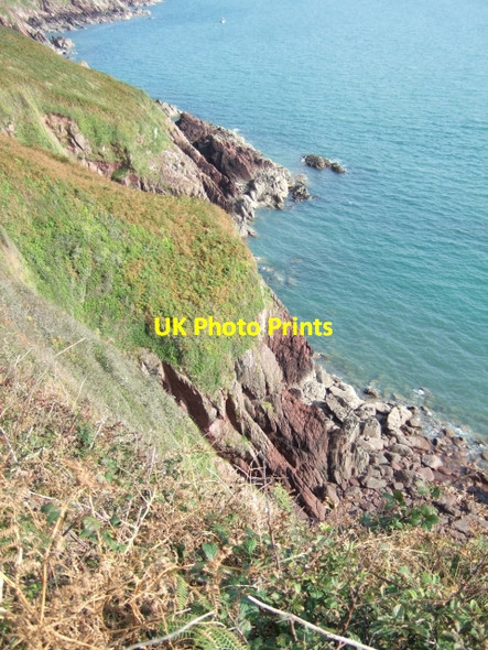 Photo 6"x4" Disused quarry to the west of St Ishmael's Musselwick c2009