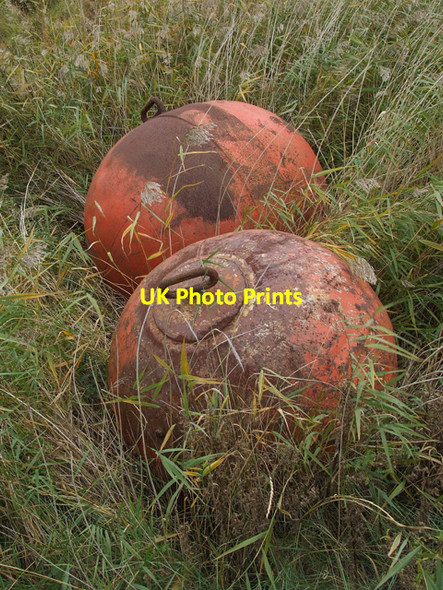 Photo 6"x4" Old Buoys, North Killingholme North Killingholme c2009