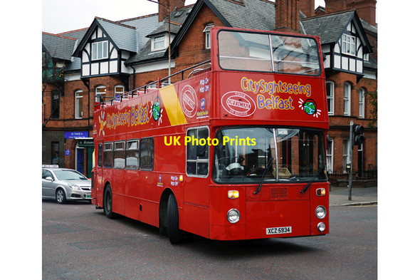 Photo 6"x4" Sightseeing bus, Belfast Belfast c2009