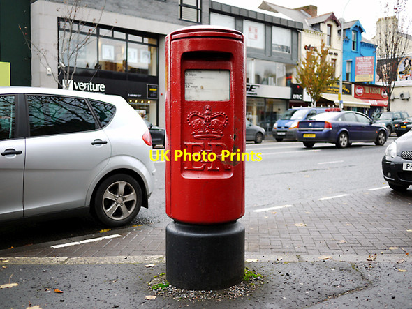 Photo 6"x4" Postbox, Lisburn Road Belfast c2009