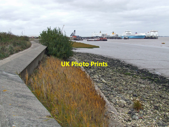 Photo 6"x4" Humber Foreshore near North Killingholme North Killingholme c2009