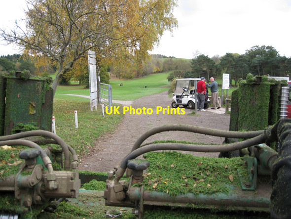 Photo 6"x4" Gangs and a buggy, Newbold Comyn Golf Course Royal Leamington Spa c2009