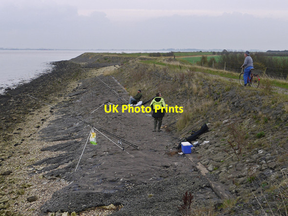 Photo 6"x4" Humber Foreshore at Goxhill Haven North End\/TA1022 c2009