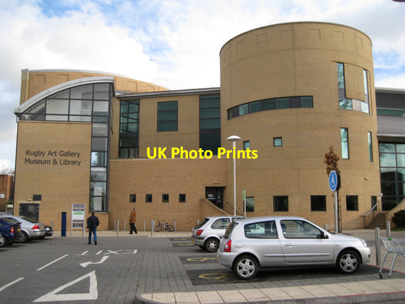 Photo 6"x4" Rugby Art Gallery, Museum & Library Rugby c2009
