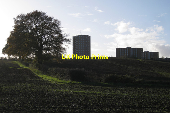 Photo 6"x4" High-rise flats, Lillington Royal Leamington Spa c2009