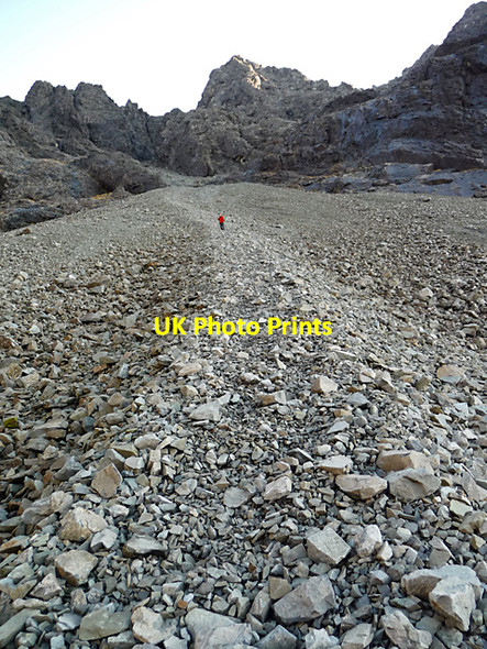 Photo 6"x4" Descending the Great Stone Chute Bualintur c2009