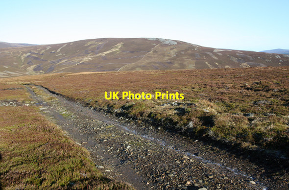 Photo 6"x4" Track north of Cairn Vachich Cairn Vachich c2009