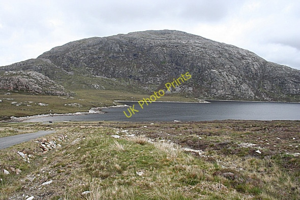 Photo 6"x4" Loch Suainebhal and Suainebhal Eadar Dha Fhadhail c2009