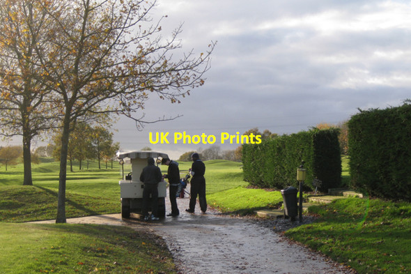 Photo 6"x4" Mobile drinks vendor, The Warwickshire Golf and Country Club Warwick c2009