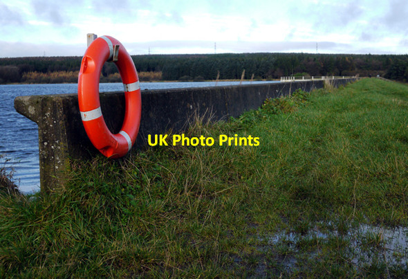 Photo 6"x4" Lifebuoy, Woodburn reservoir Greenisland c2009