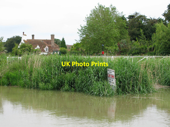 Photo 6"x4" View from the River Stour near the Vigo Stream Sandwich c2009
