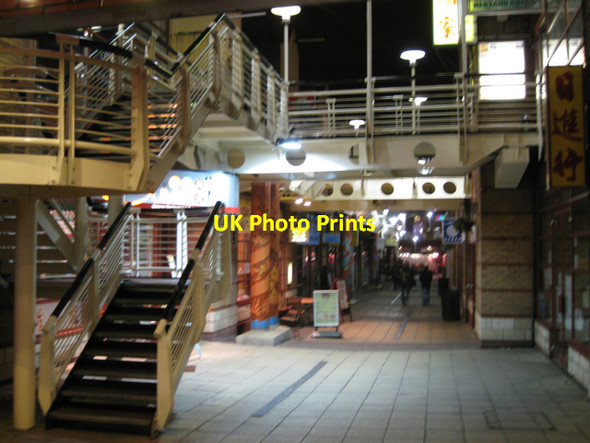 Photo 6"x4" Arcadian shopping centre, Pershore Street B5, 9:50pm Birmingham c2009
