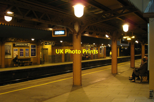Photo 6"x4" Moor Street station B5, 10:09pm Birmingham c2009