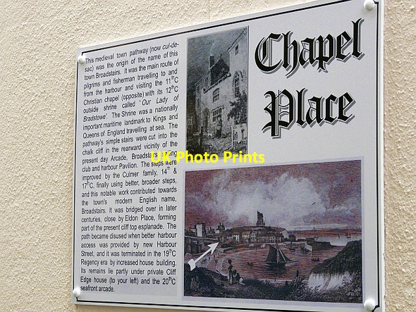 Photo 6"x4" How Broadstairs got its name Broadstairs c2009