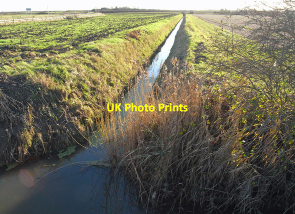 Photo 6"x4" Drain near New Holland New Holland\/TA0823 c2009