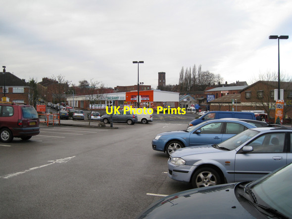 Photo 6"x4" Retail warehouses, Statham Street, Macclesfield Macclesfield c2009