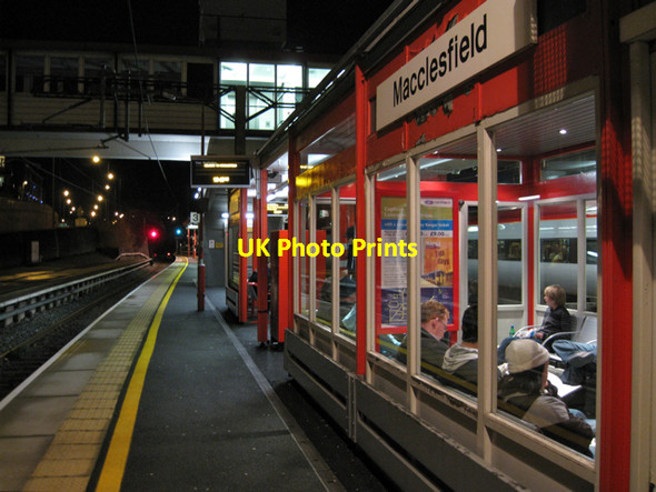 Photo 6"x4" Macclesfield railway station (2) Macclesfield c2009