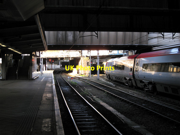 Photo 6"x4" Platform 6B, New Street station, looking west Lee Bank c2009