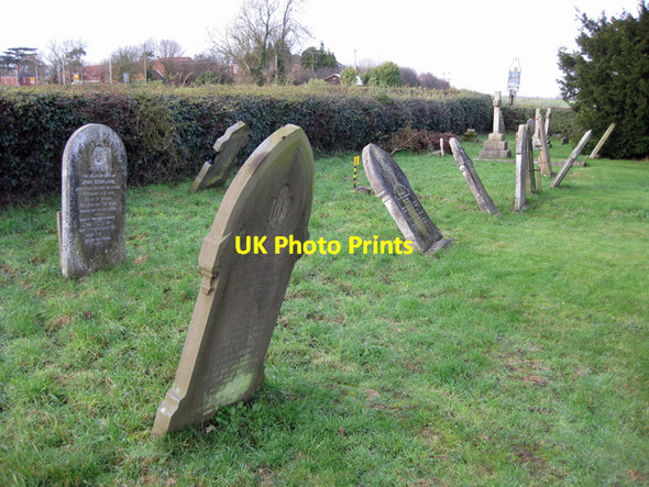 Photo 6"x4" Wootton Cemetery Ulceby\/TA1014 c2009